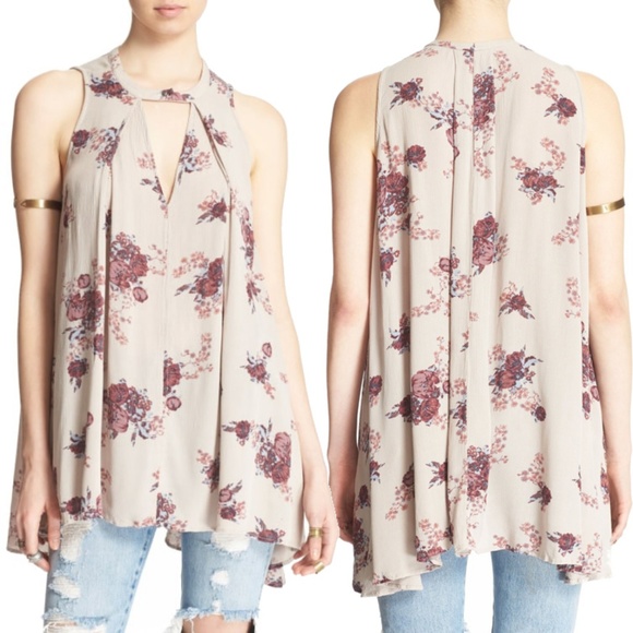 Free People Tops - Free People Tunic Top Floral - XS